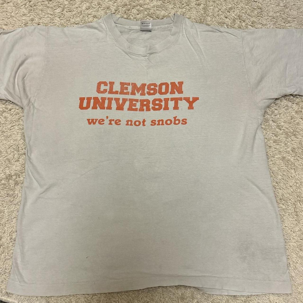 Vintage Clemson Tee Single Stitch